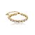 Pulseira gravatinha zircônia oval ouro semijoia SL-1904109 - Imagem 1