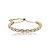 Pulseira gravatinha zircônia oval ouro semijoia SL-1904109 - Imagem 5