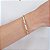 Bracelete liso ouro semijoia SL-230504 - Imagem 2