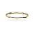 Bracelete liso ouro semijoia SL-230504 - Imagem 1