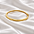 Bracelete Liso Ouro Semijoia SL-230504 - Imagem 1