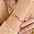 Bracelete liso ouro semijoia SL-230501 - Imagem 2