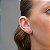 Brinco ear cuff zircônias ouro semijoia 23k05002 - Imagem 2