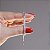 Pulseira gravatinha zircônia baguete cristal ródio semijoia PLC 326 - Imagem 1