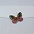Broche magnético borboleta colorida m - Imagem 4