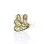 Anel pétalas zircônia ouro semijoia JZ-230613 - Imagem 1