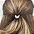 Pente hair pin coque acetato branco - Imagem 2