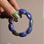 Bracelete Márcia Pouso resina verde mescla azul - Imagem 4