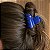 Piranha de cabelo Bianca acrílico azul 05 067 - Imagem 2