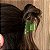 Piranha de cabelo Bianca acrílico verde abacate 05 067 - Imagem 2