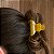 Piranha de cabelo Bianca acrílico amarelo 05 067 - Imagem 2