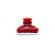 Piranha de cabelo Bianca acrílico vermelho escuro 05 306 - Imagem 1