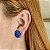 Brinco ponteira Leticia Sarabia cristal azul royal sapphire 4479 - Imagem 2