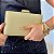 Clutch retangular dourada M-917 - Imagem 2
