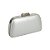 Clutch trapézio prata M-920 - Imagem 1