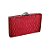 Clutch retangular vermelha burgundy M-923 - Imagem 1