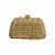 Clutch trapézio pedrarias dourado escuro FSS-54 - Imagem 2