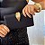 Clutch retangular preta S-105 - Imagem 2