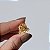 Broche Elaine Palma vespa zircônia ouro semijoia - Imagem 2