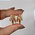 Brinco argola tripla zircônia ouro semijoia - Imagem 5