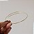 Colar aro flexivel canutilho ouro semijoia - Imagem 1
