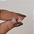 Brinco mini triangular zircônia prata 925 - Imagem 1