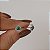 Brinco mini triangular zircônia esmeralda prata 925 - Imagem 3