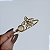 Bracelete ajustável flor pedra natural nautilus ouro semijoia - Imagem 1