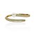 Bracelete pérola zircônia ouro semijoia SZ-231014 - Imagem 1