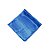 Lenço cetim quadrado liso azul royal LEN-055 - Imagem 1