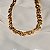 Colar choker laços ouro semijoia - Imagem 3