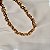 Colar choker laços ouro semijoia - Imagem 2