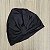 Touca turbante tecido preto - Imagem 1