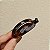 Presilha curvada acrílico vazado tartaruga claro - Imagem 1