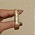 Pulseira malha grossa ouro semijoia - Imagem 4