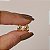 Brinco argolinha lisa p ouro semijoia 17770 - Imagem 1