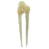 Pente coque flor acetato madrepérola - Imagem 4