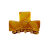 Piranha laço acetato caramelo - Imagem 5