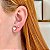 Kit 3 brincos coração zircônias ródio semijoia 24k04004 - Imagem 3