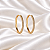 Brinco Argola Zircônia Ouro Semijoia 19k07005 - Imagem 1