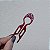 Pente hairpin Bianca m acrílico vermelho strass 70 051 - Imagem 3