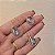 Colar e brinco oval pedra natural abalone ouro semijoia - Imagem 4
