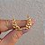 Brinco ear cuff trigo ouro semijoia - Imagem 2