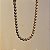 Colar choker esferas ouro e ródio semijoia C966 - Imagem 4