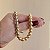 Colar choker esferas ouro e ródio semijoia C966 - Imagem 6