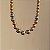 Colar choker esferas ouro e ródio semijoia CLR 1827 A - Imagem 7