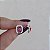 Brinco retangular zircônia cristal pink prata 925 6093305 - Imagem 7
