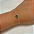 Pulseira cristal verde esmeralda prata 925 6170805 - Imagem 2