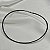 Colar choker ródio negro semijoia 7621 - Imagem 3