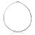Colar choker ródio negro semijoia 7621 - Imagem 1